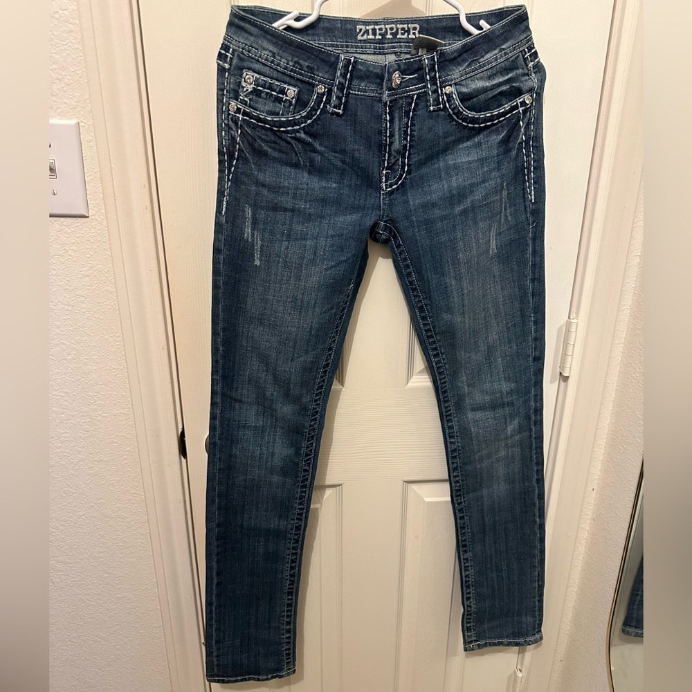 Zipper Jean